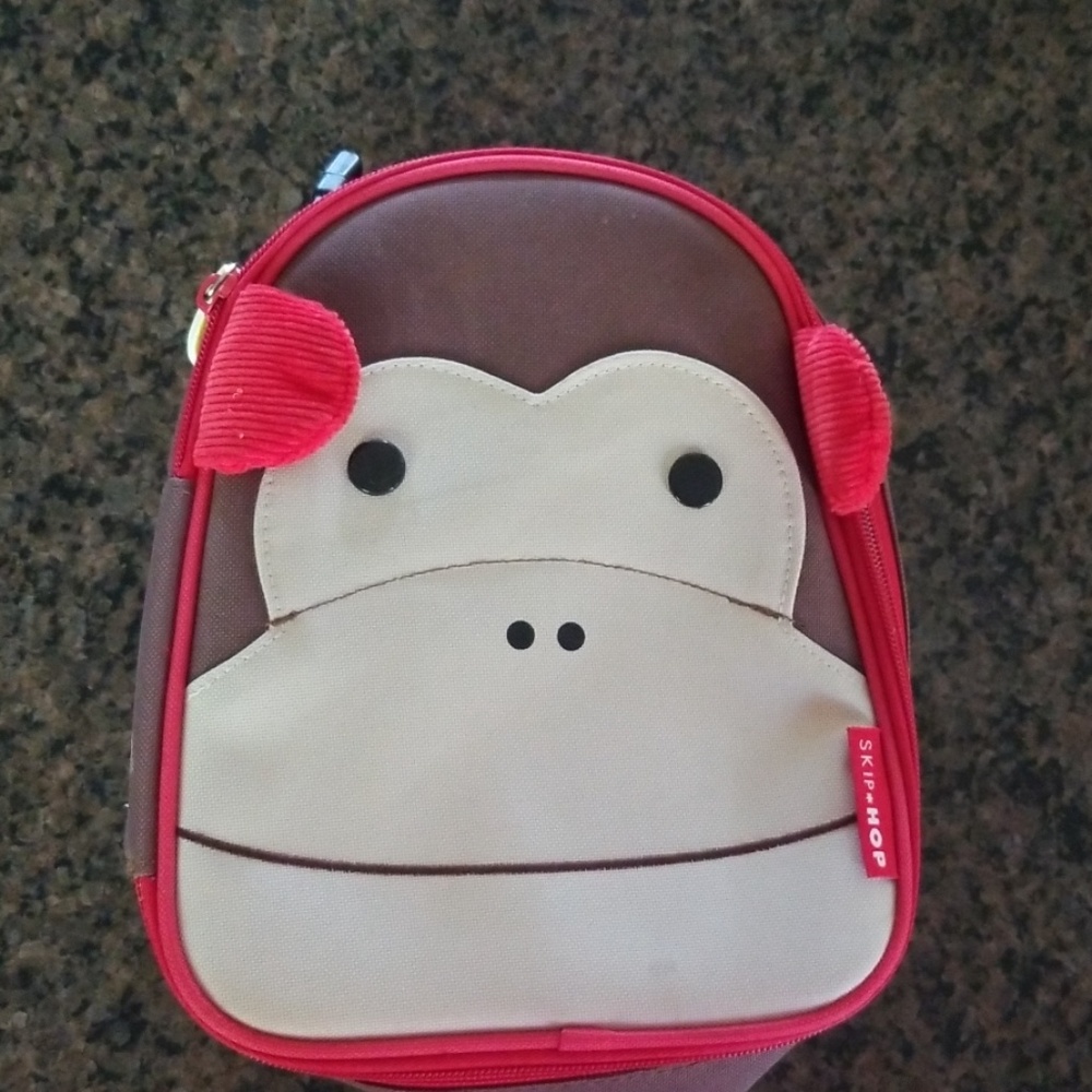 Skip hop monkey lunch bag